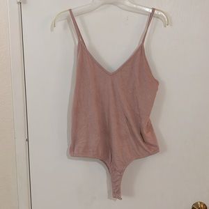 Velvet body suit